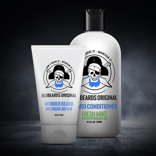 Bluebeards Beard conditioner product photos wonder beard fresh mint