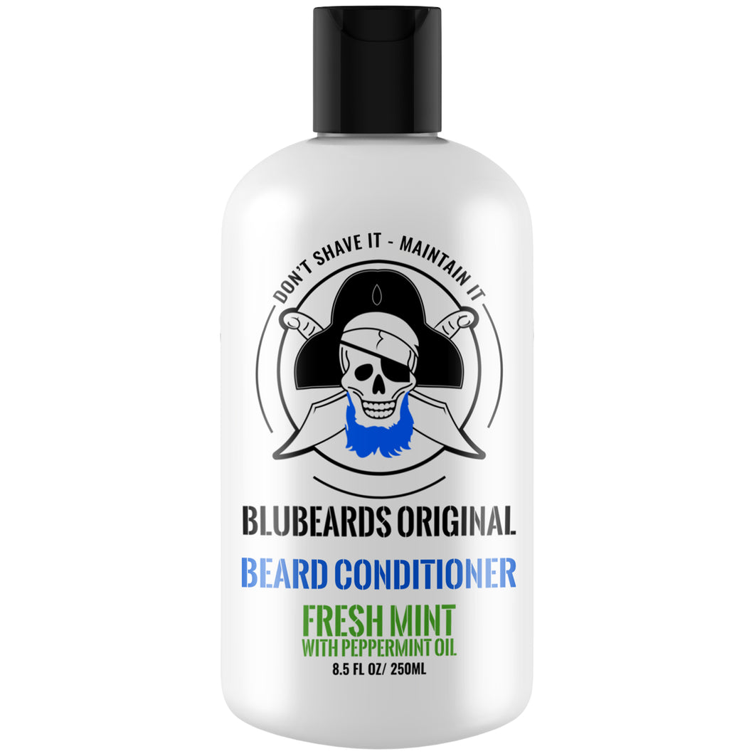 Bluebeards Original Fresh Mint Men Beard conditioner 8.5 fluid ounce bottle